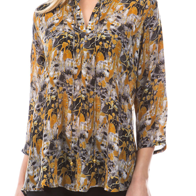 V-Neck With Tassel