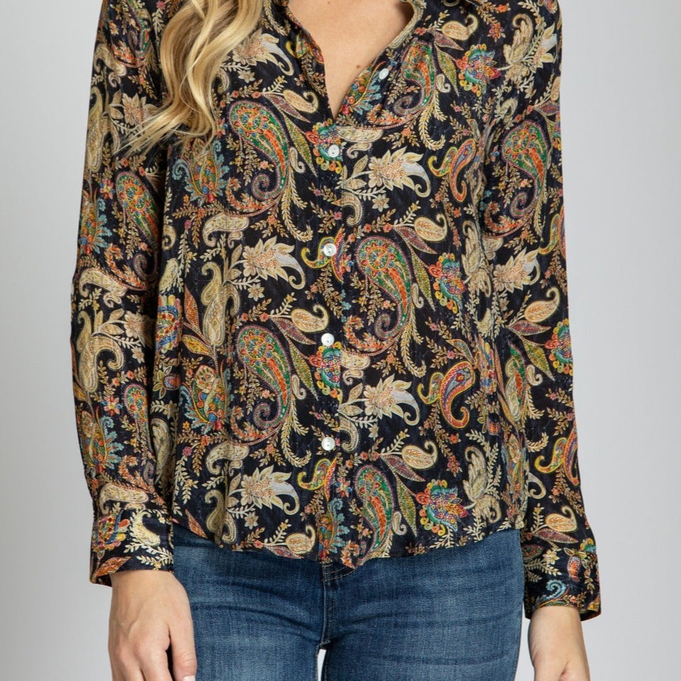 Button-up With Roll-up Sleeve