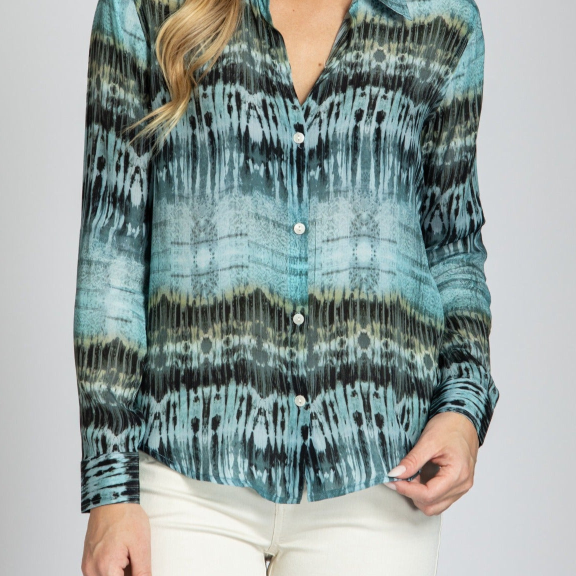 Button-up With Roll-up Sleeve