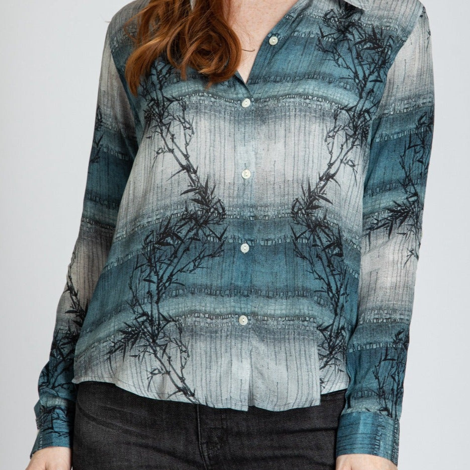 Button-up With Roll-up Sleeve