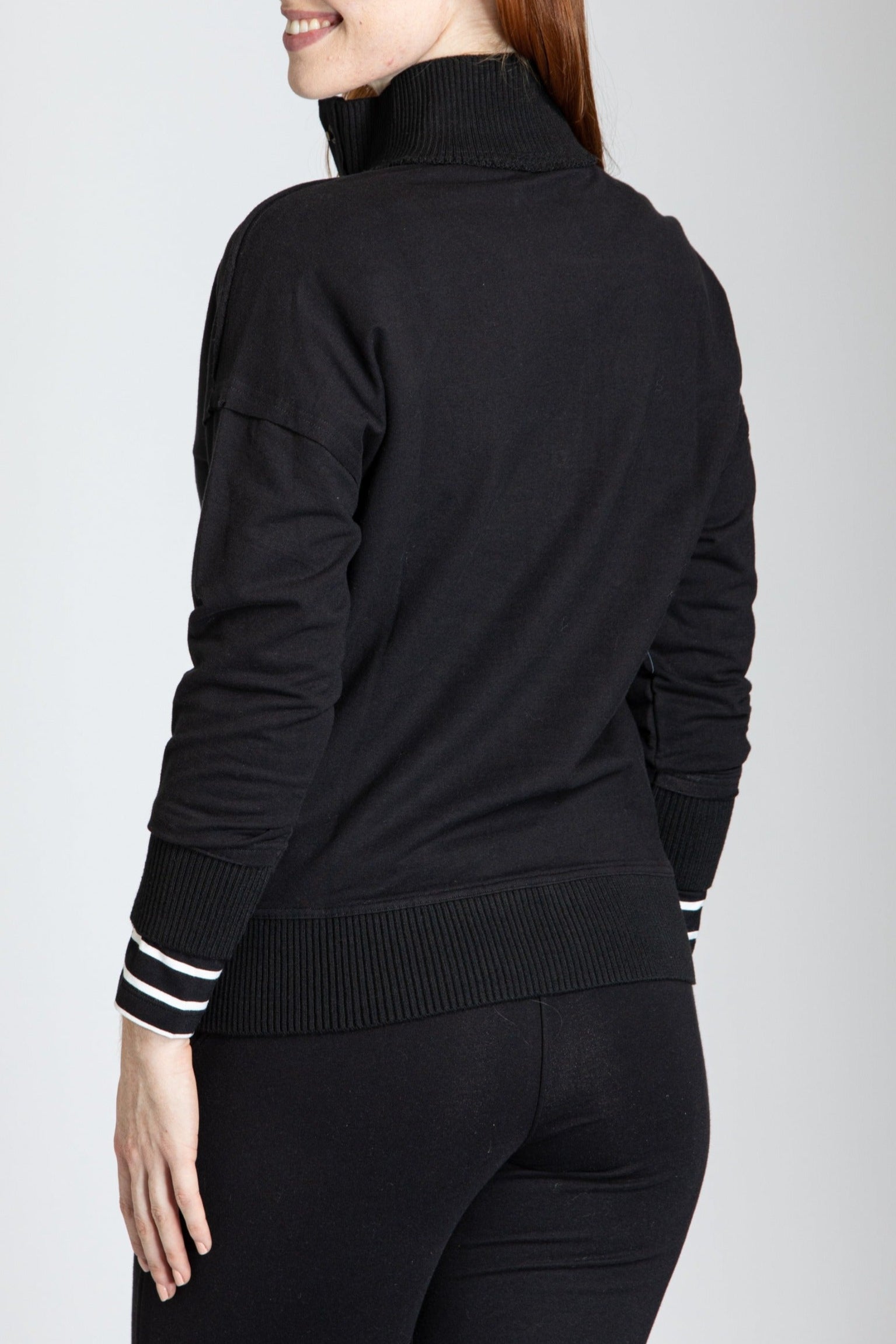 Drop Shoulder Sweatshirt With Pockets APNY