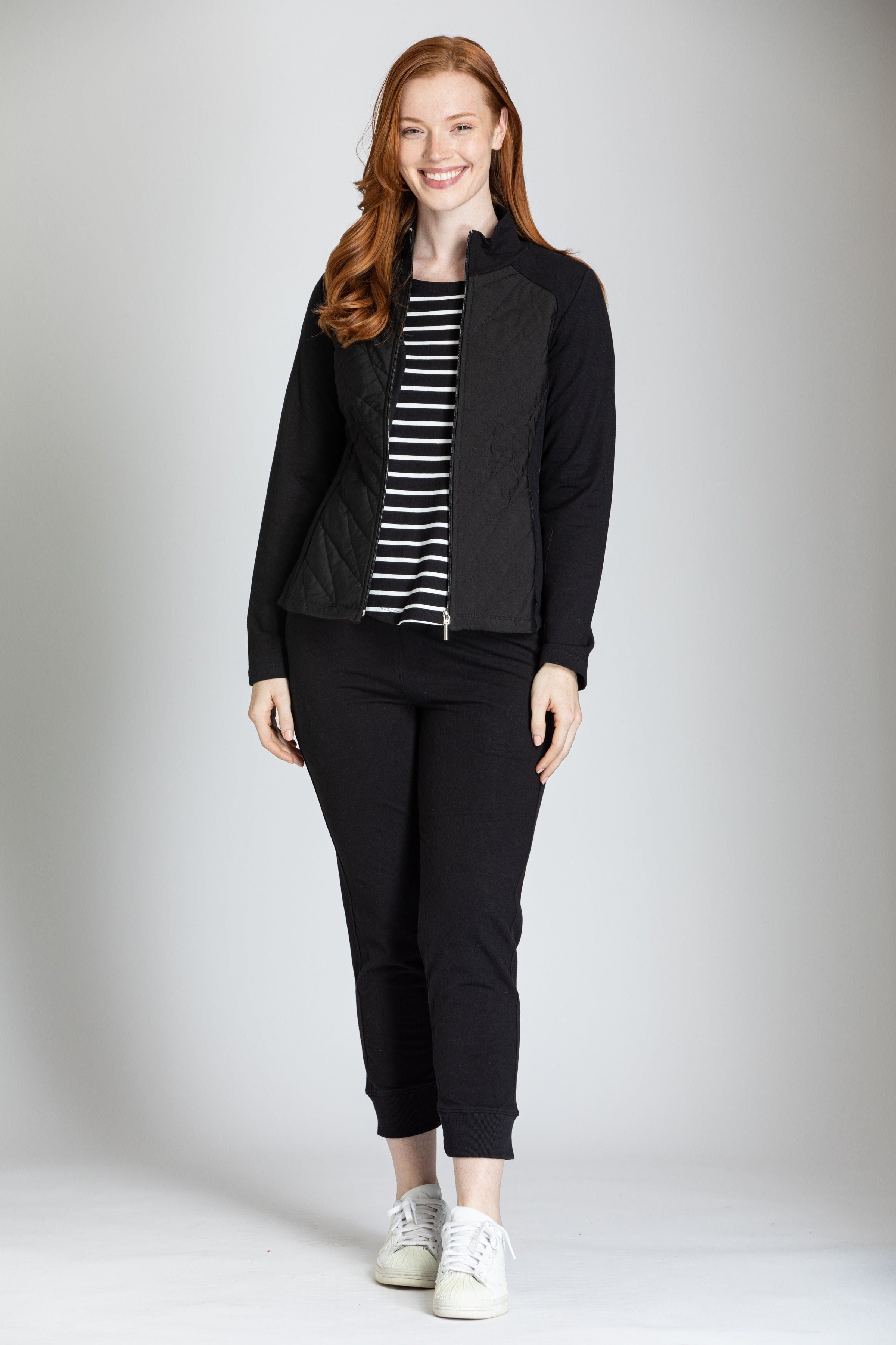 French Terry Jogger With Adjustable Waist