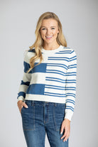 Mixed Stripe Pullover APNY