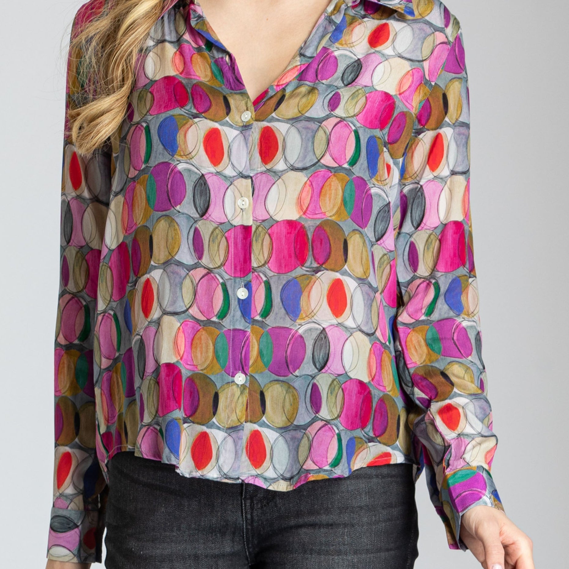 Button-up With Roll-up Sleeve