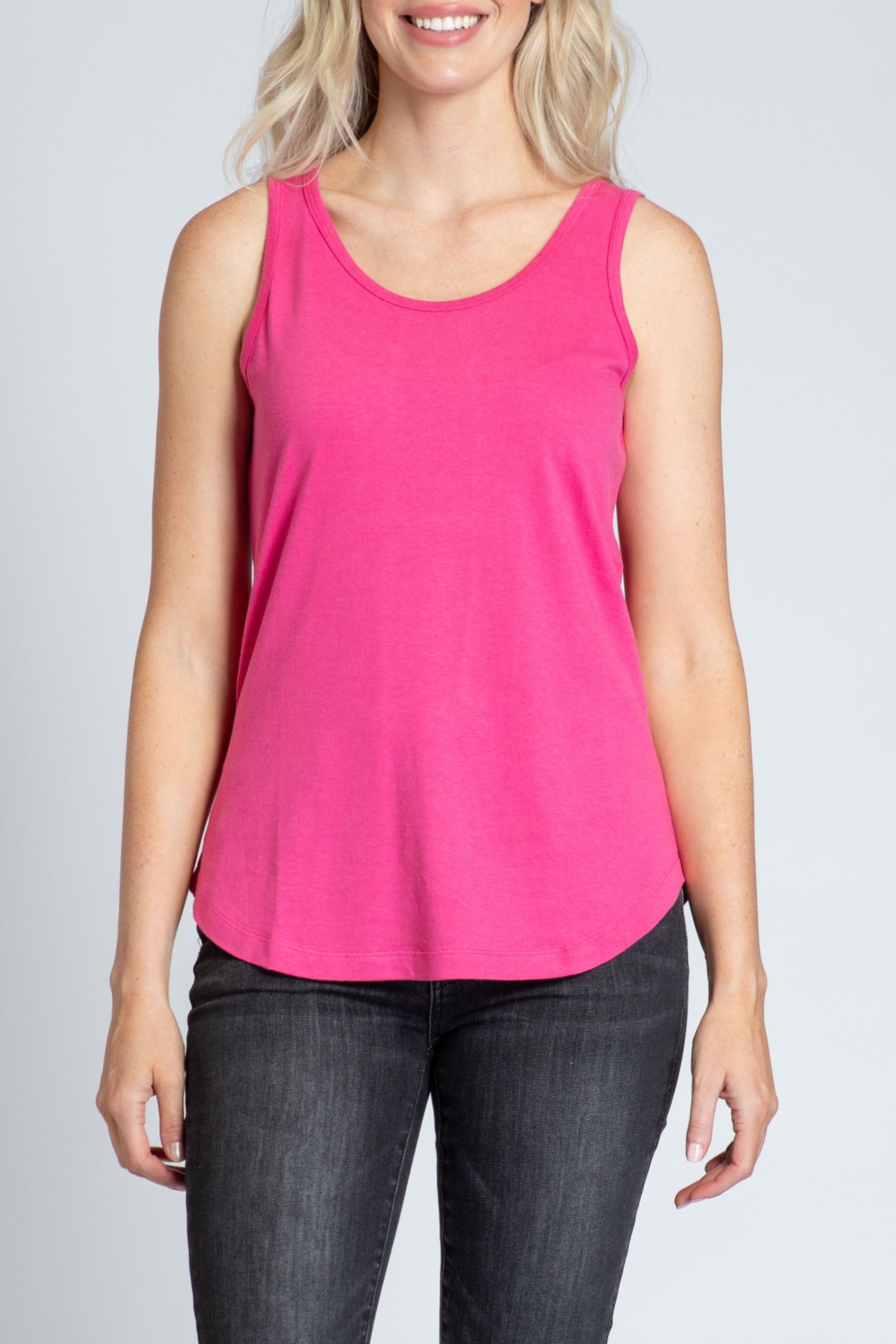 Perfect Fit Tank - Pink | front side