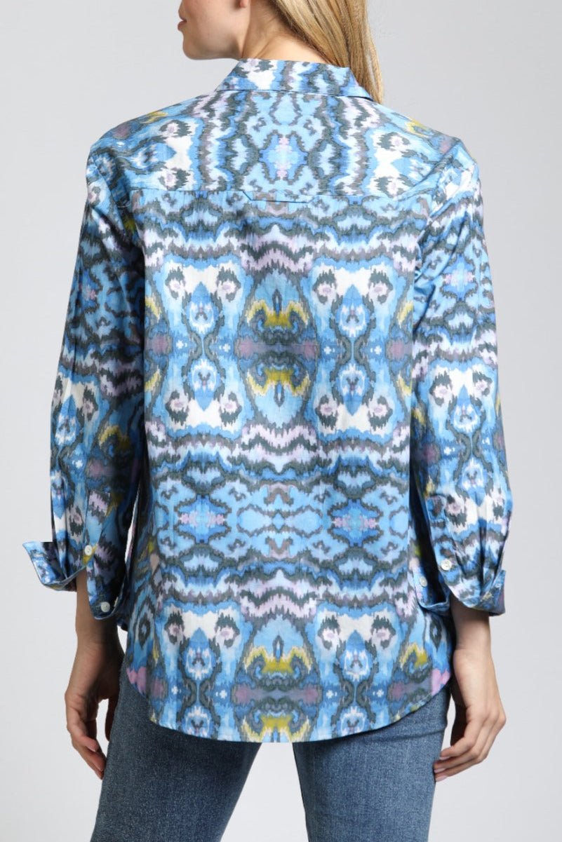 Boyfriend Button-up Shirt | back side