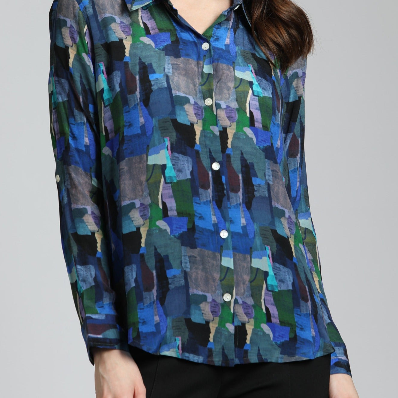 Button Up With Roll Up Sleeve