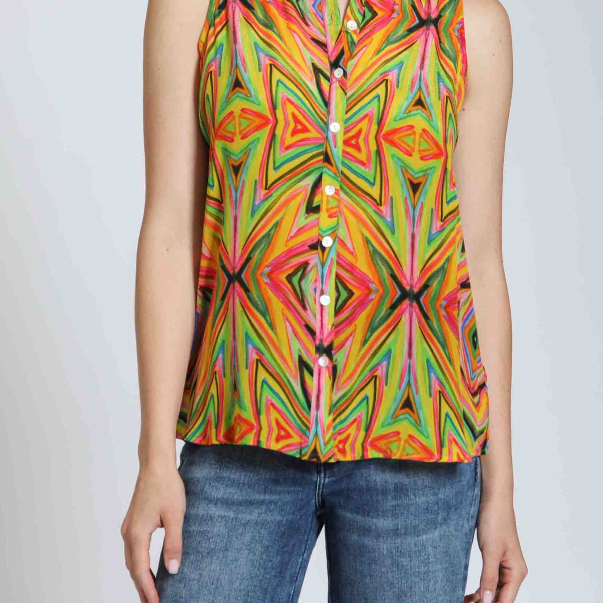 Button Up Tank