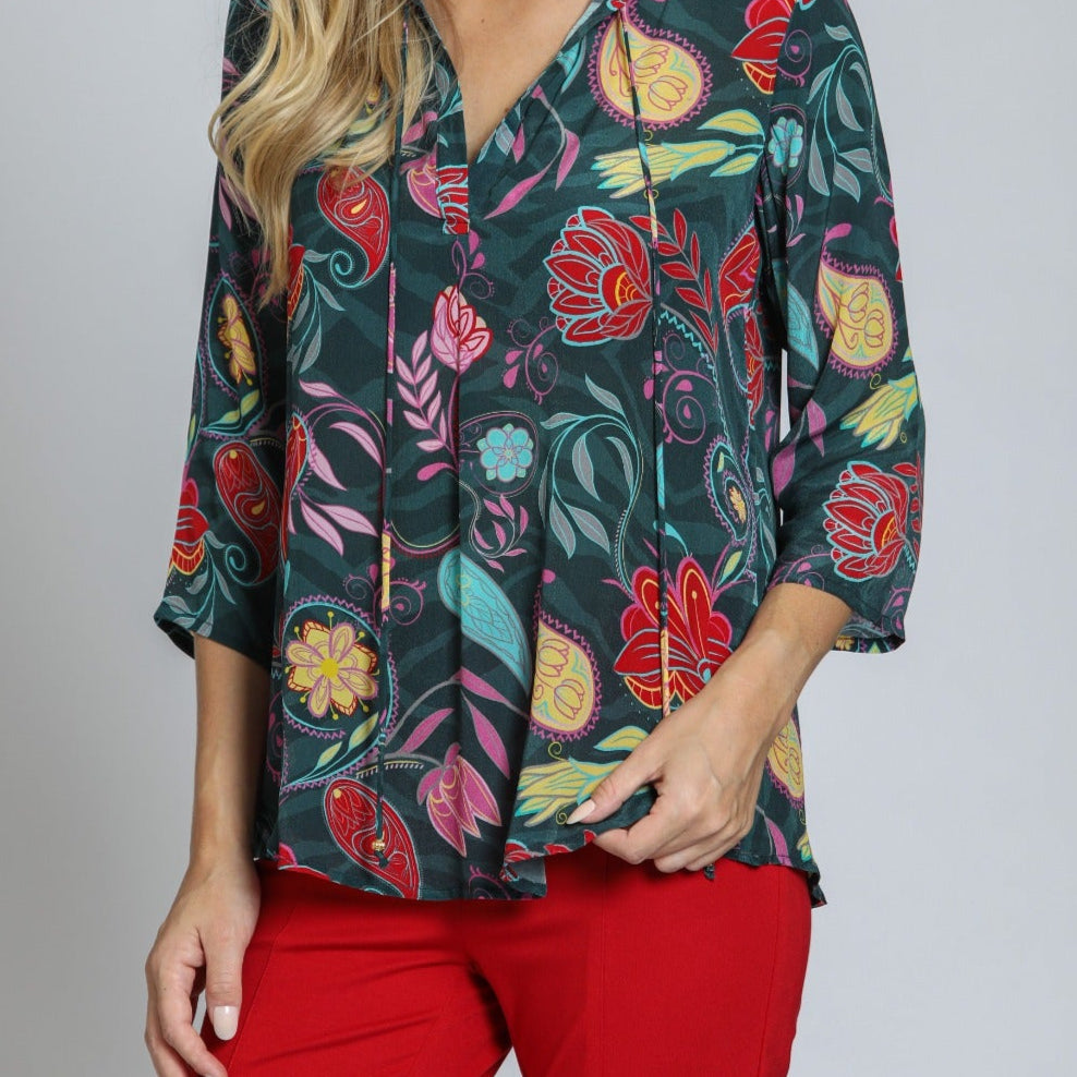 V-Neck With Tassel