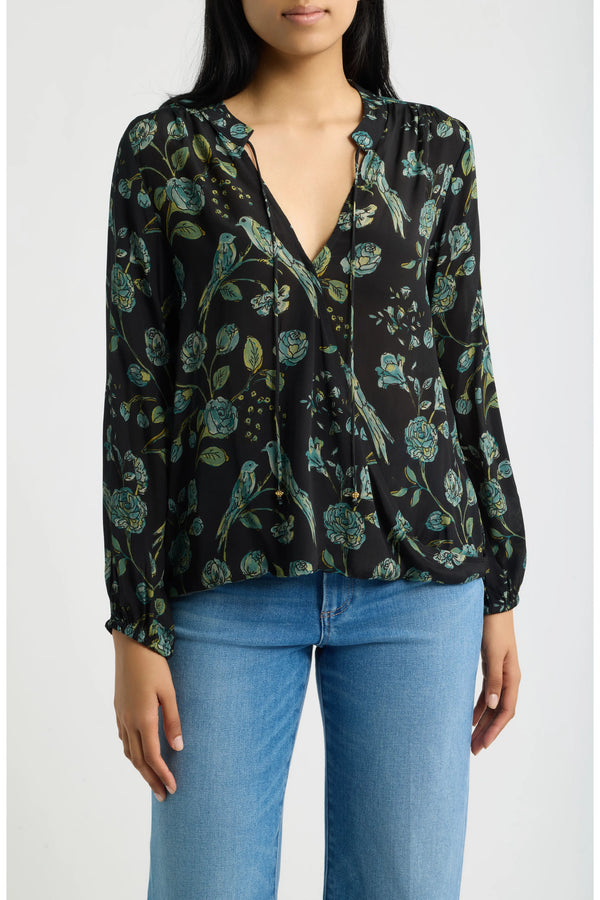 Crossover Top With Tassel
