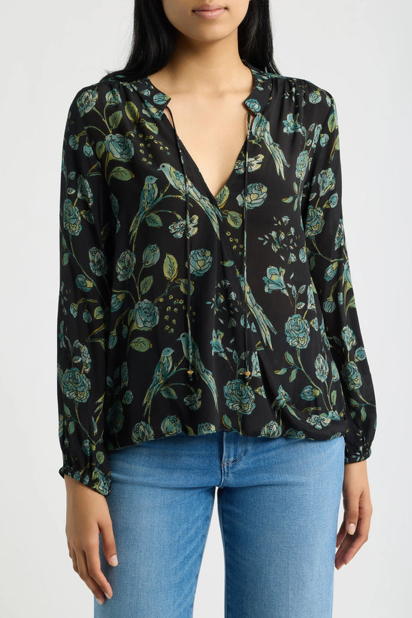 Crossover Top With Tassel