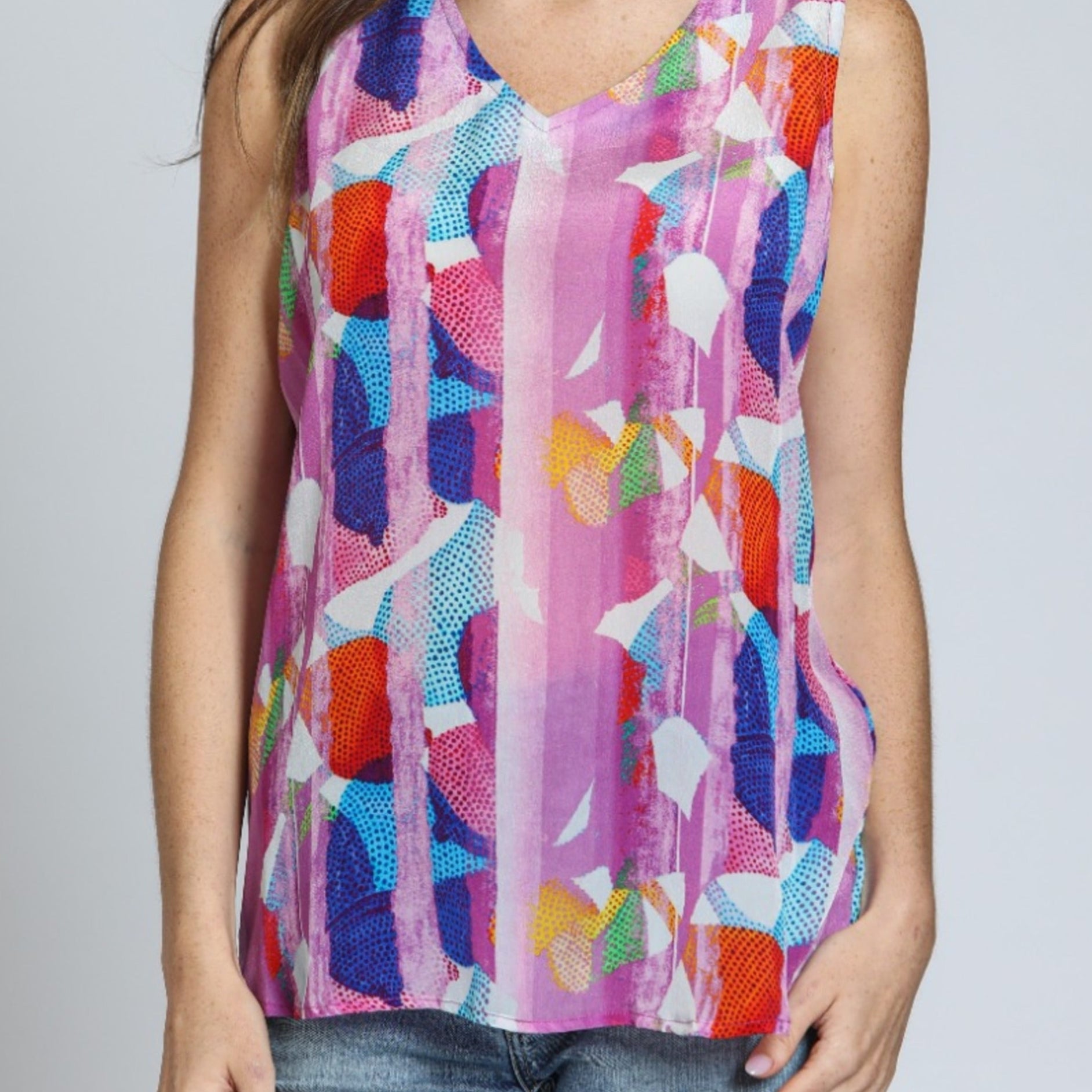 V-neck Tank