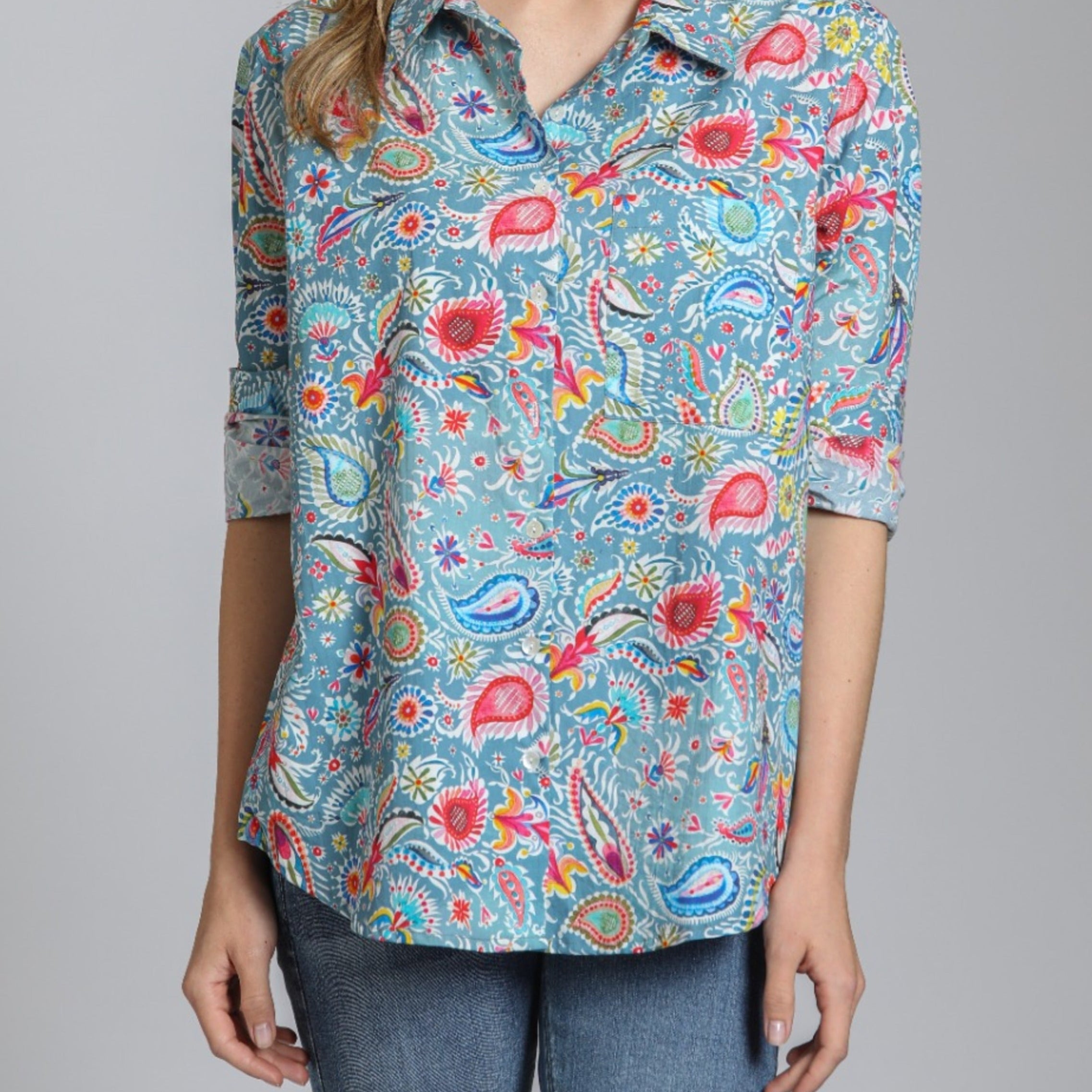 Boyfriend Button-up Shirt