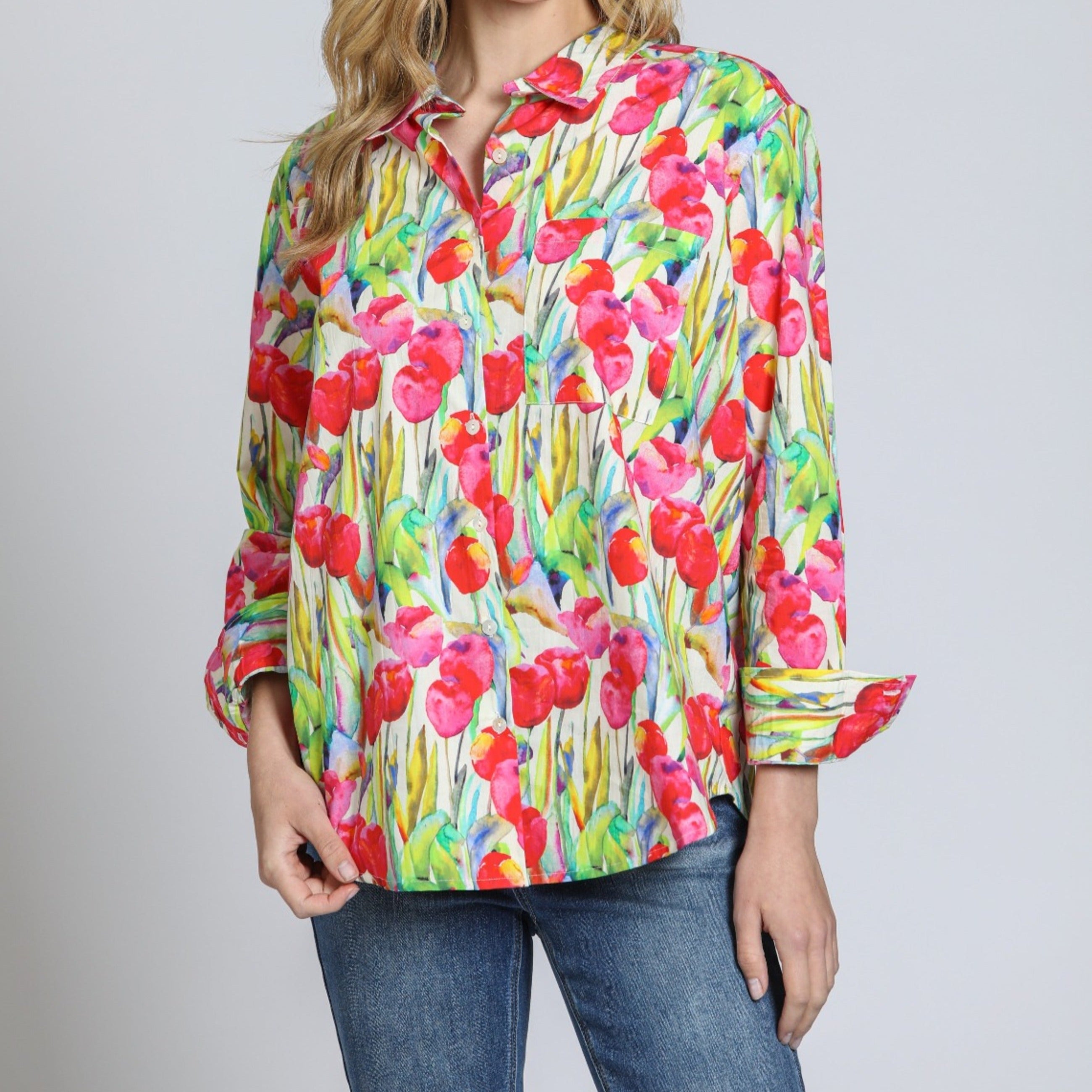 Boyfriend Button-up Shirt