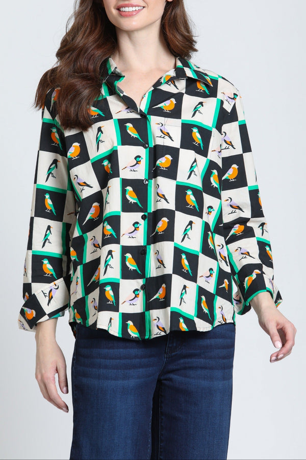 Boyfriend Button-up Shirt