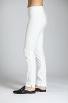 Perfect Fit Pull On Pant CREME Side APNY