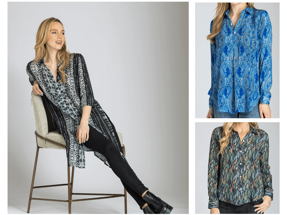 Women's Printed Tops and Blouses