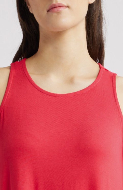 Sleeveless Trapeze Dress APNY Heather Blue / L- APNY Sleeveless Trapeze Dress APNY Heather Blue / L- APNY