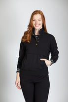 Drop Shoulder Sweatshirt With Pockets APNY