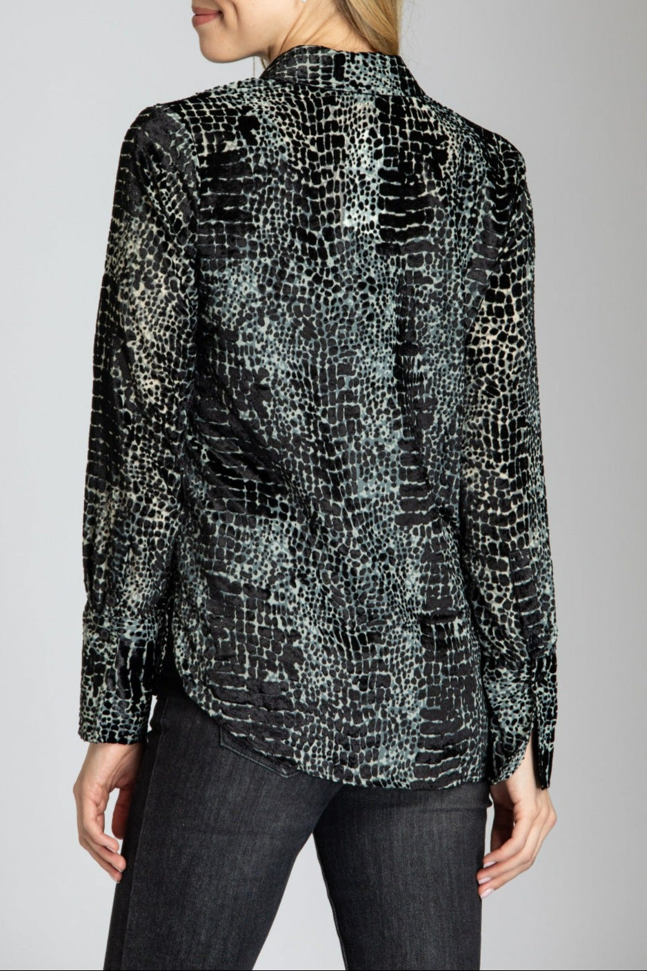 Velvet Burnout Button-Up APNY