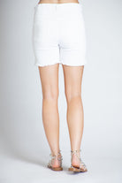 City Short With Frayed Hem