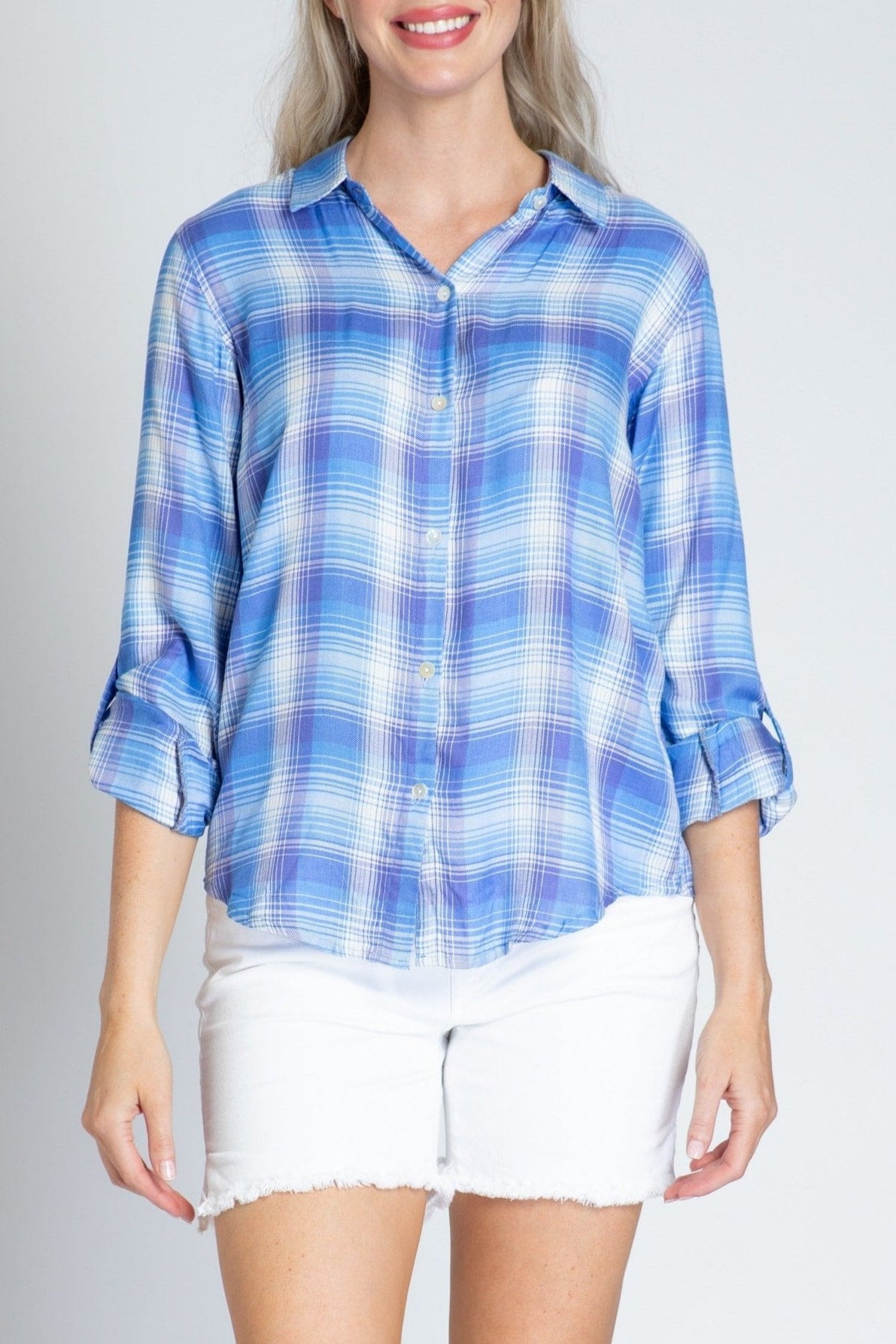  B52A - Button-up With Roll-up Sleeve