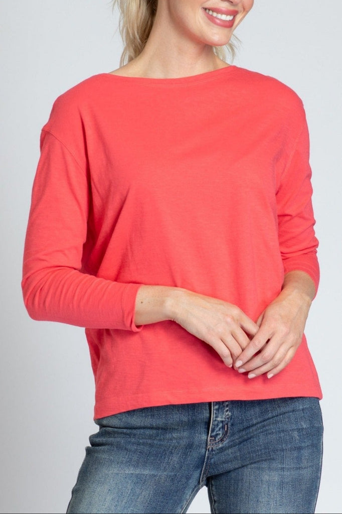 Relaxed Fit Long Sleeve Tee APNY