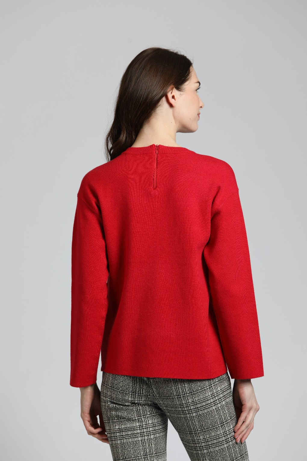 V-Neck Sweaters | back side