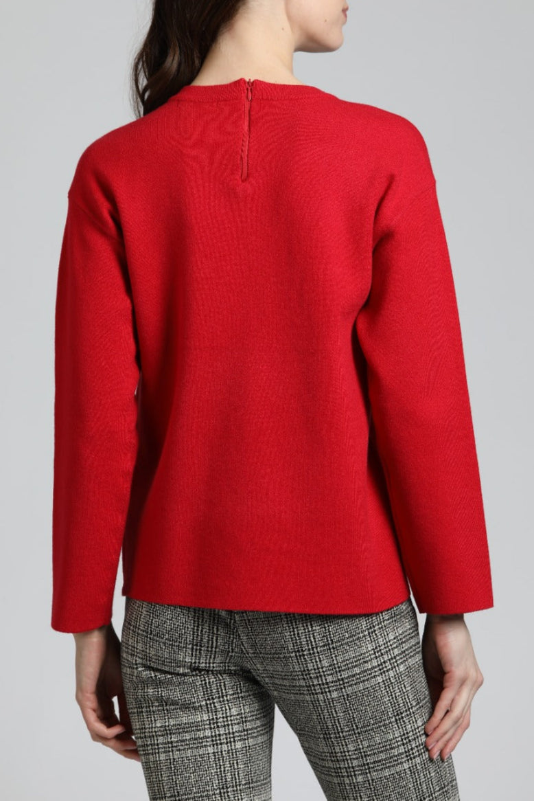 V-Neck Sweaters | back side