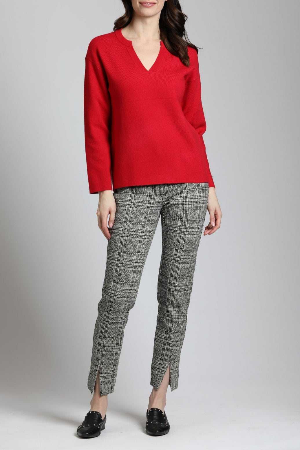 V-Neck Sweaters | front side