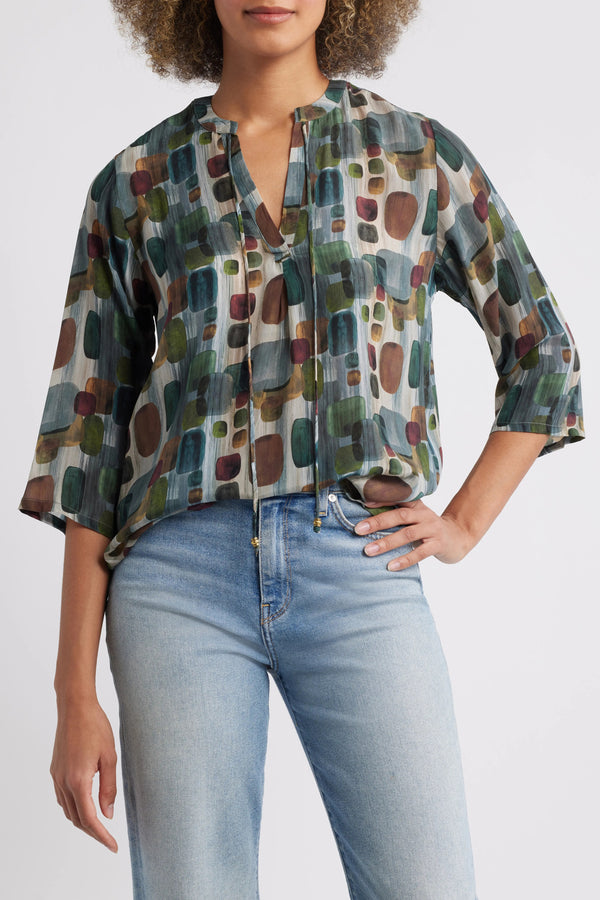 V-Neck With Tassel