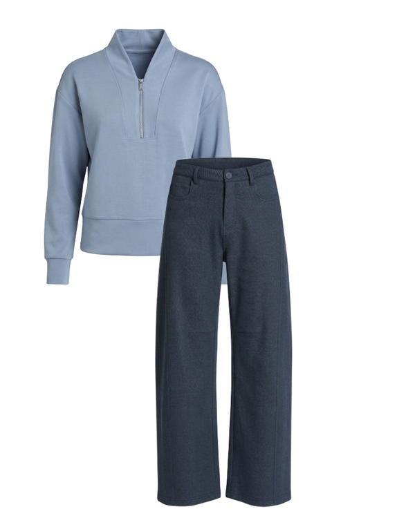 A133 Midnight Indigo & C219Indigo Blue