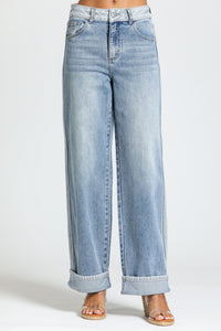 Track Stripe Denim