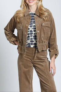 Wide Wale Cord Utility Jacket