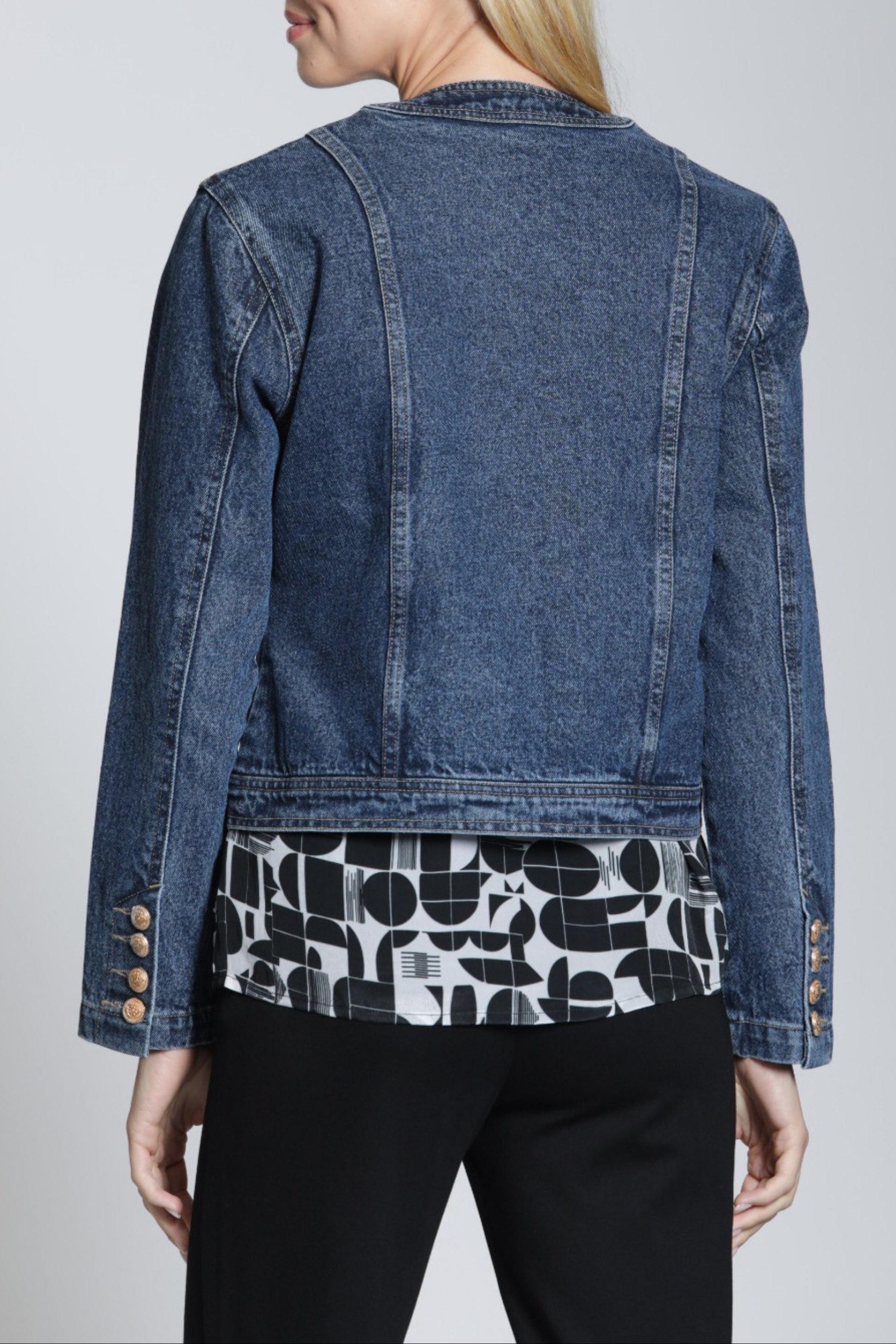 Collarless Jacket – APNY