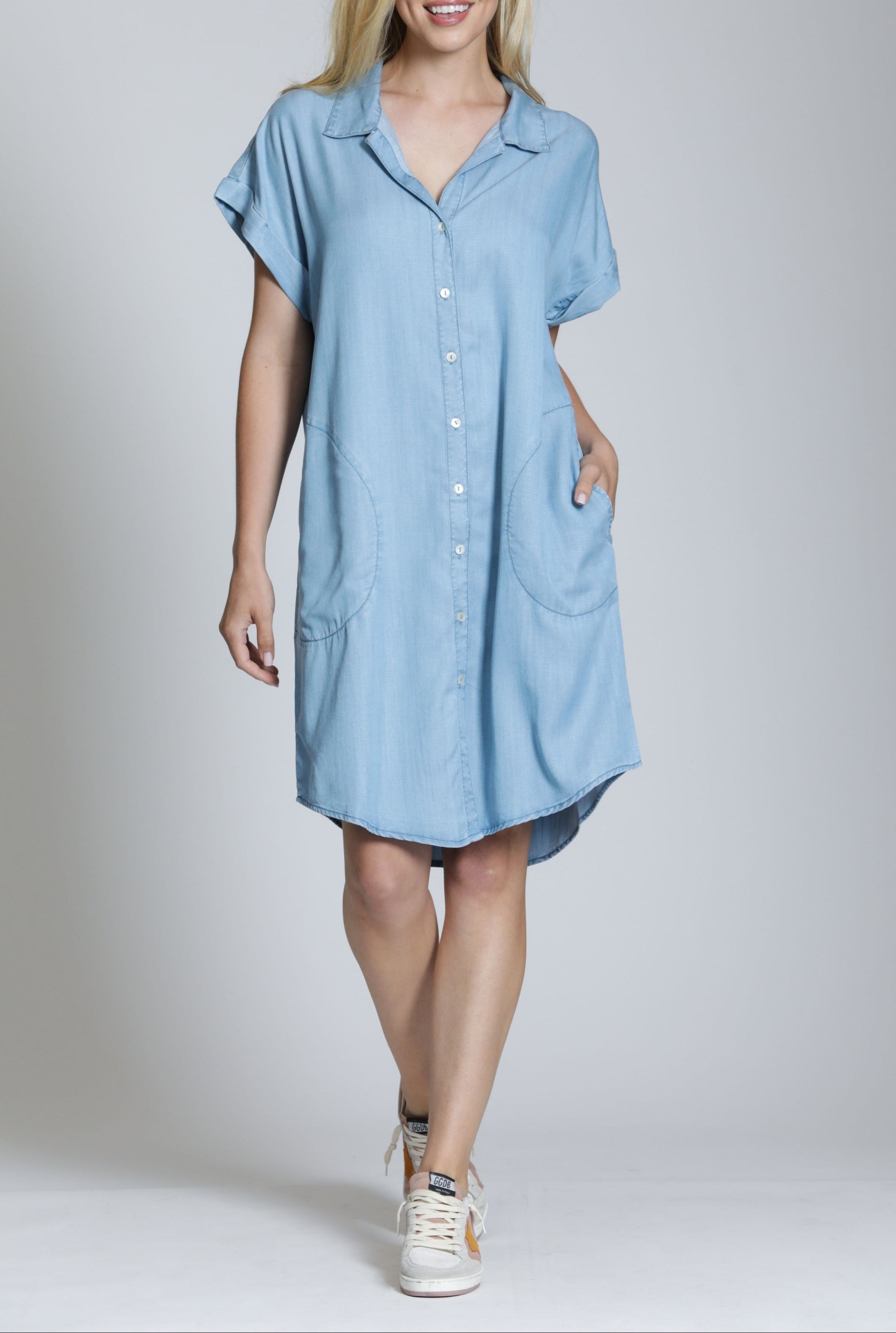 Pocket Shirt Dress APNY Pocket Shirt Dress APNY
