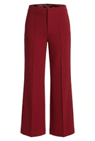 Red pants on a white background