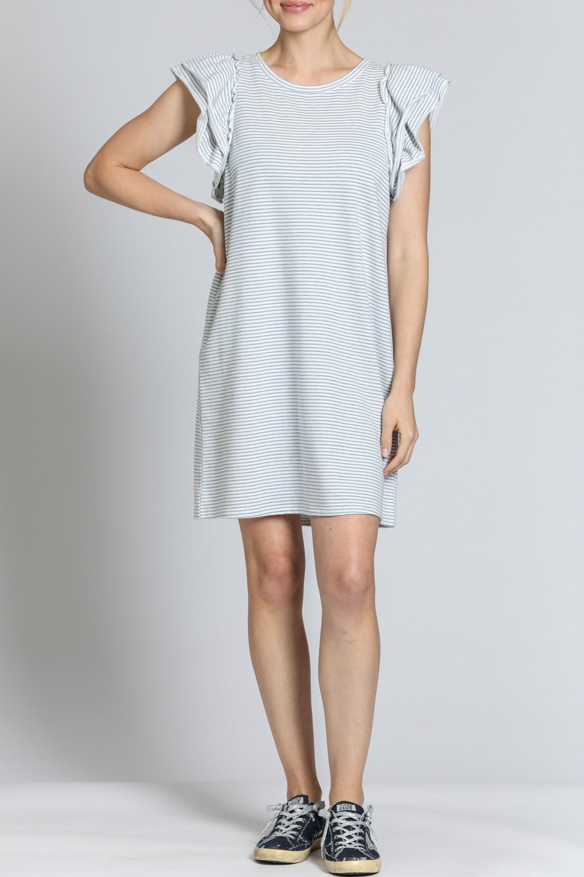 Double Dress Ruffle