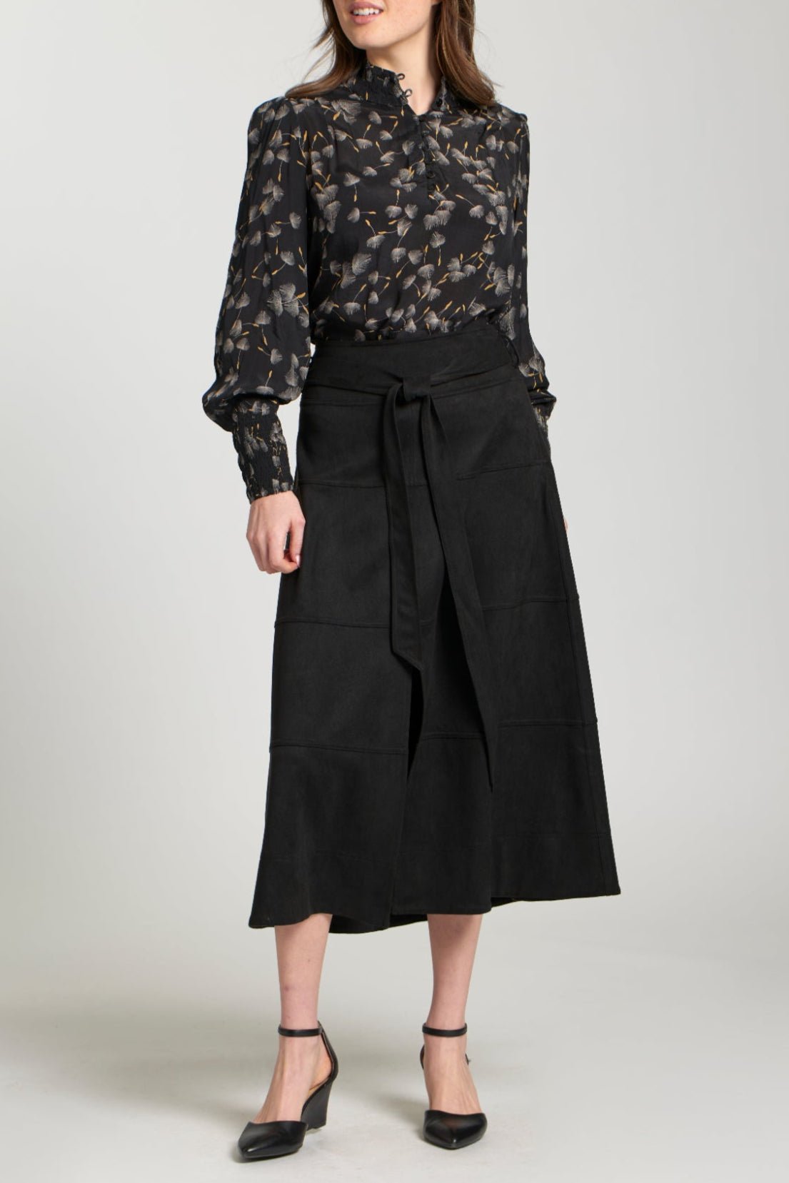 Vegan Suede Skirt – APNY
