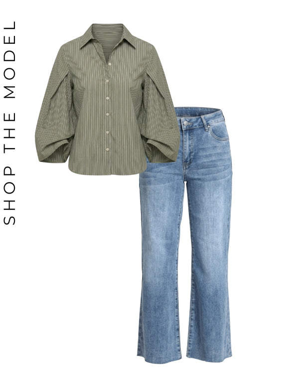 K60 Olive Drift Stripe & C67B / M. INDIGO &   