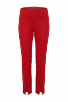 Red pants on a white background