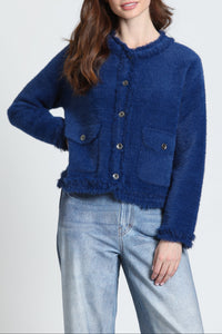 Coco-Style Fray Jacket