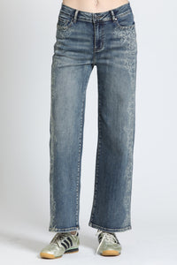 Filigree Inspired Mini Boot Jeans