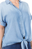 Tie Front Shirt Neck APNY