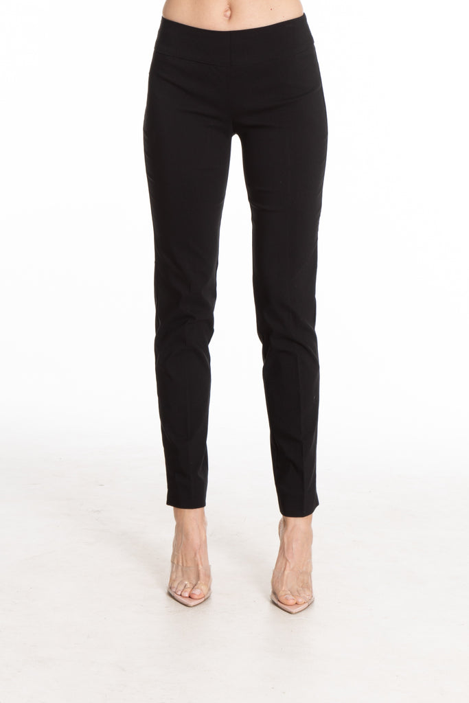 Perfect Fit Pull On Pant BLACK Front APNY