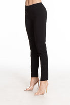 Perfect Fit Pull On Pant BLACK Left Side APNY