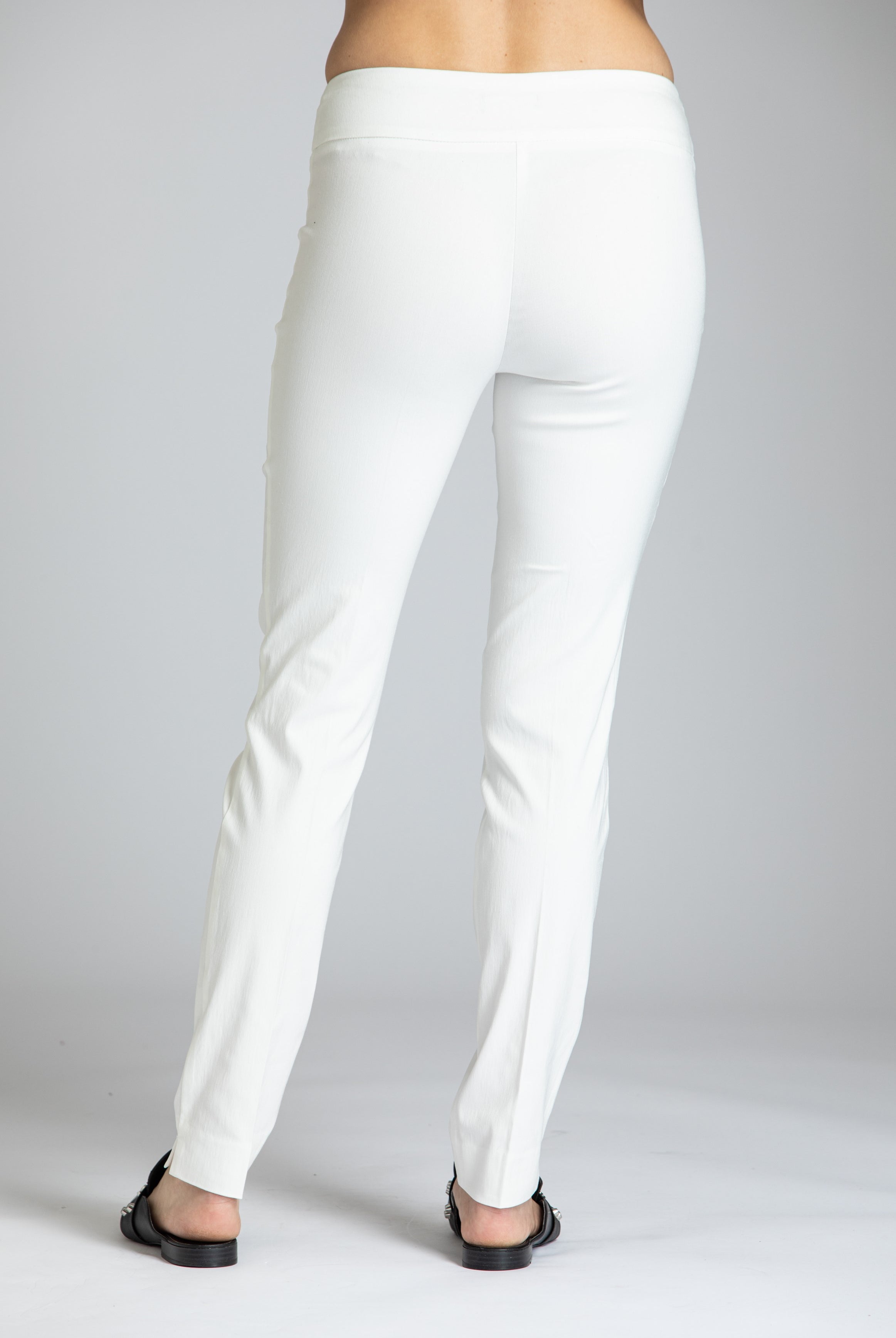 Perfect Fit Pull On Pant CREME Back APNY