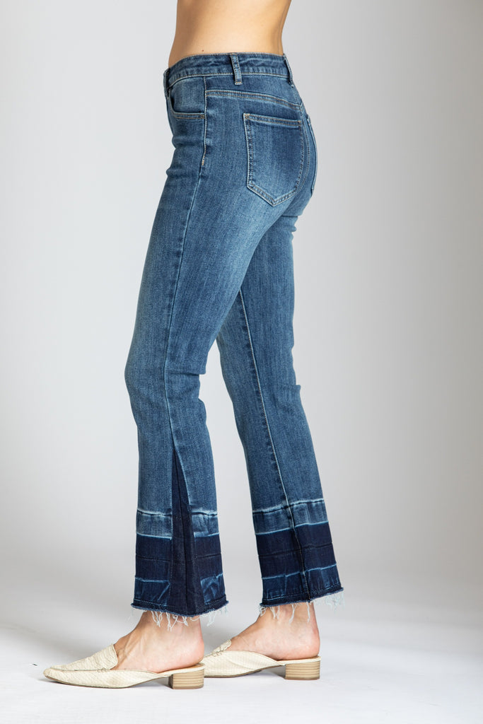 Straight Crop with Released Flare Side APNY